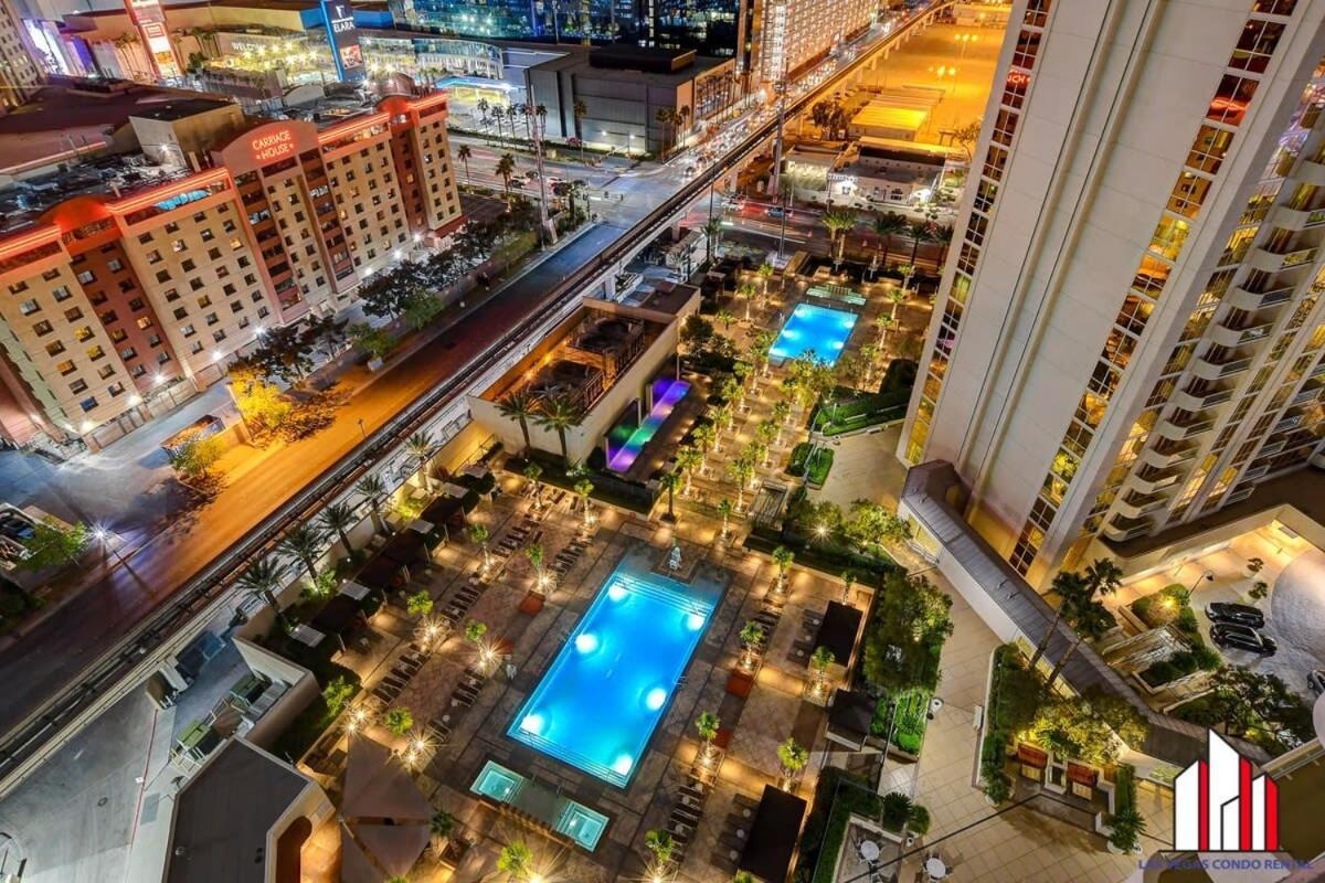 Mgm Signature-18-701 1Br2Ba Strip View Balcony Las Vegas Exterior photo