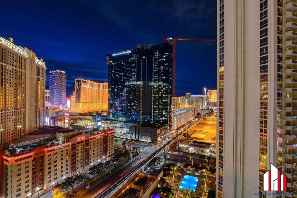 Mgm Signature-18-701 1Br2Ba Strip View Balcony Las Vegas Exterior photo